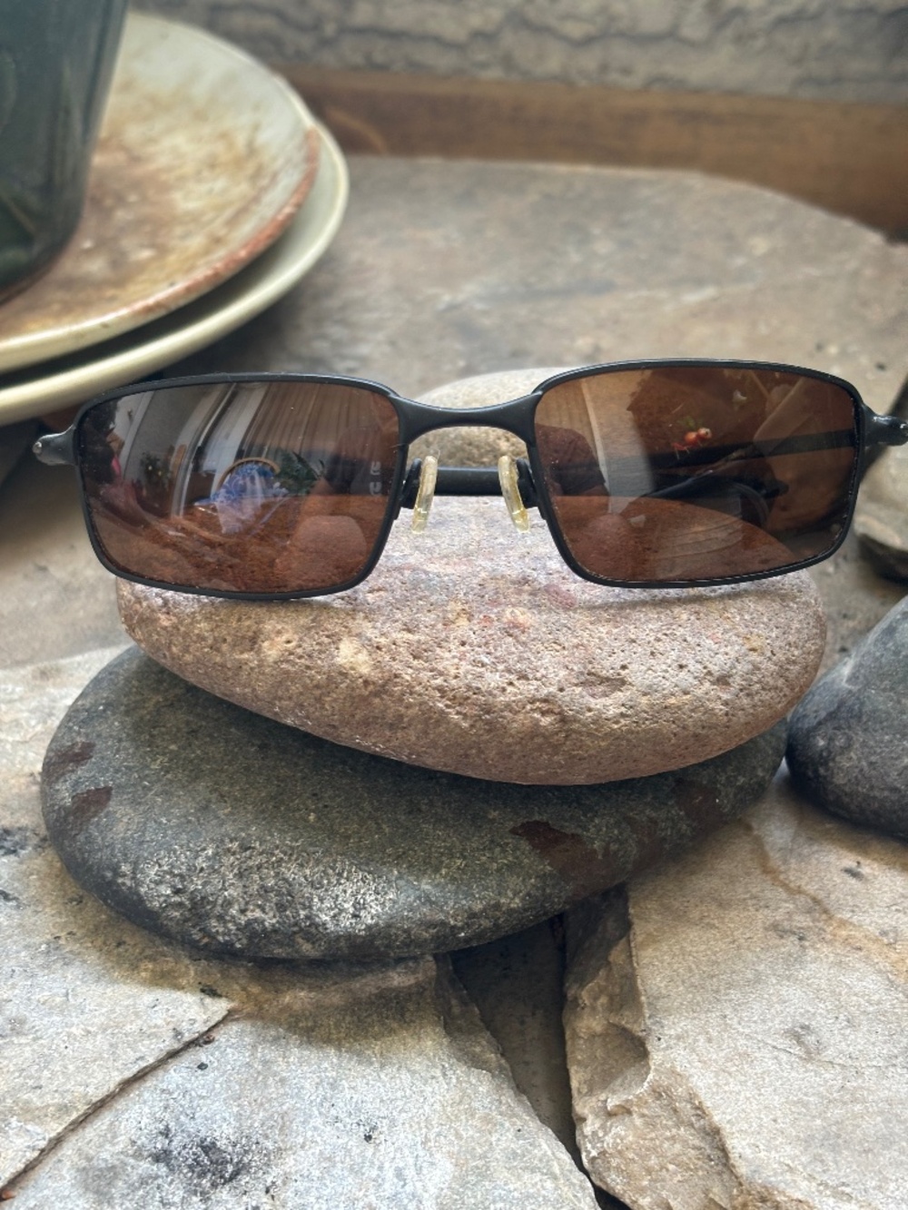 Oakley square wire sunglasses